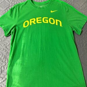 Nike Green Oregon Short Sleeve Tee